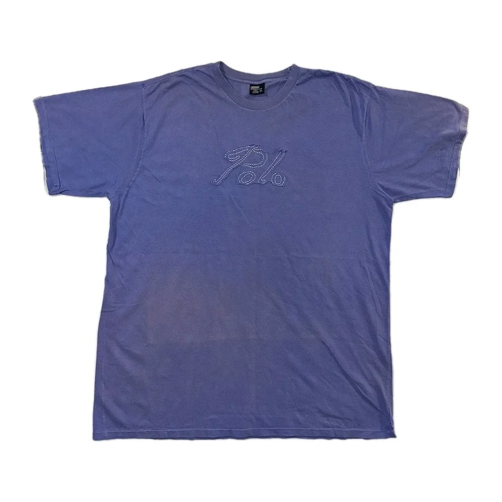 Vintage Polo Ralph Lauren Single Stitch T-Shirt Mens Size 3XLarge Tall Purple